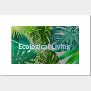 Eco-local living,palm tree,summer,summertime,summer season Posters and Art